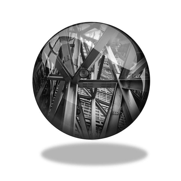 Image of physical structure as metaphor for the use of matrices